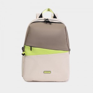 Beige Women's Hedgren Cosmos Backpacks | IAU3620MI