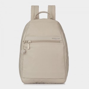 Beige Women's Hedgren Vogue Backpacks | UGM1744ME