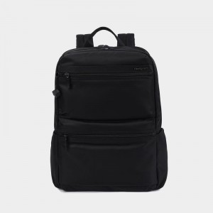 Black Women's Hedgren Ava Backpacks | JLV6362AY