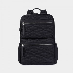 Black Women's Hedgren Ava Backpacks | JVS7570AQ