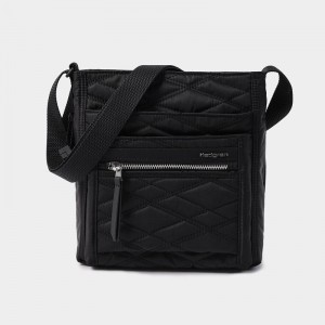 Black Women's Hedgren Orva Crossbody Bags | WXV1944XJ