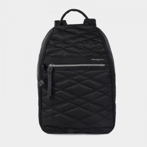 Black Women's Hedgren Vogue Backpacks | QVQ1172XX