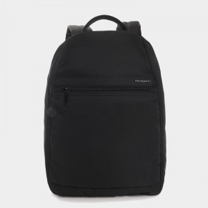 Black Women's Hedgren Vogue Large Backpacks | LXJ7386TW