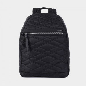 Black Women's Hedgren Vogue Large Backpacks | DRJ8299TO