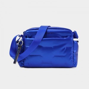 Blue Women's Hedgren Cozy Shoulder Bags | PIH195WO