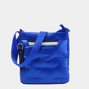 Blue Women's Hedgren Cushy Crossbody Bags | GJZ7114VN