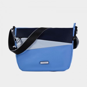 Blue Women's Hedgren Gravity Crossbody Bags | ZCS7352NU