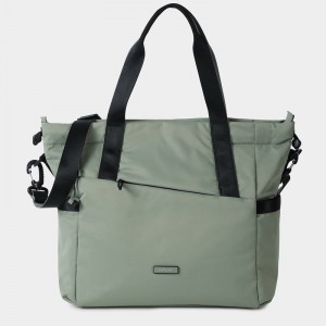 Green Women's Hedgren Galactic Tote Bags | BOR5049RE