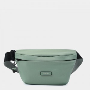 Green Women's Hedgren Halo Belt Bags | QNV342DS