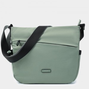 Green Women's Hedgren Milky Way Crossbody Bags | EAS8652RD