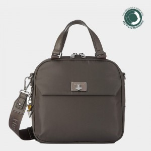 Grey Brown Women's Hedgren Even Handbag | WSP5915DR