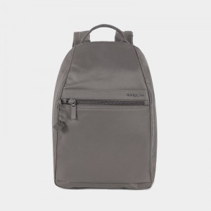 Grey Brown Women's Hedgren Vogue Large Backpacks | DNS8243EO