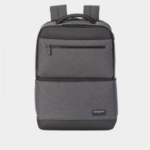 Grey Women's Hedgren Script 15.6" Rfid Laptop Backpacks | LXK8455FM