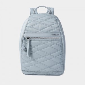 Light Blue Women's Hedgren Vogue Backpacks | EJN6928SI