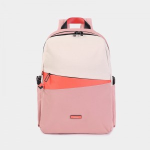 Pink Orange Women's Hedgren Cosmos Backpacks | HJR1231AV