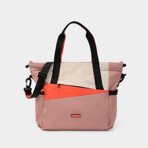 Pink Orange Women's Hedgren Galactic Tote Bags | JZR9530ZP