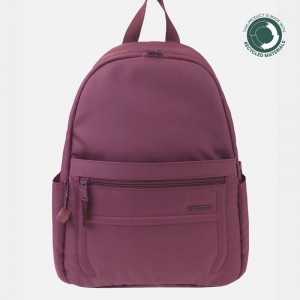 Pink Women's Hedgren Windward Backpacks | YIE2495PV