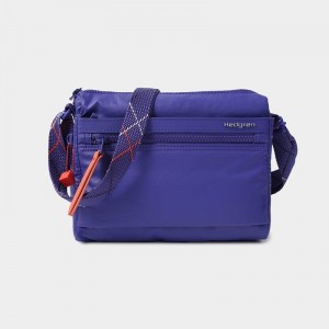 Royal Blue Women's Hedgren Eye Shoulder Bags | RDM5211MN