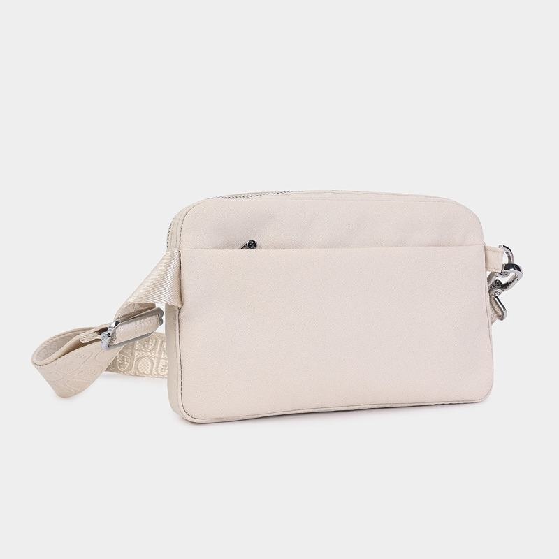 Beige Women's Hedgren Americano Belt Bags | YUR6176XN