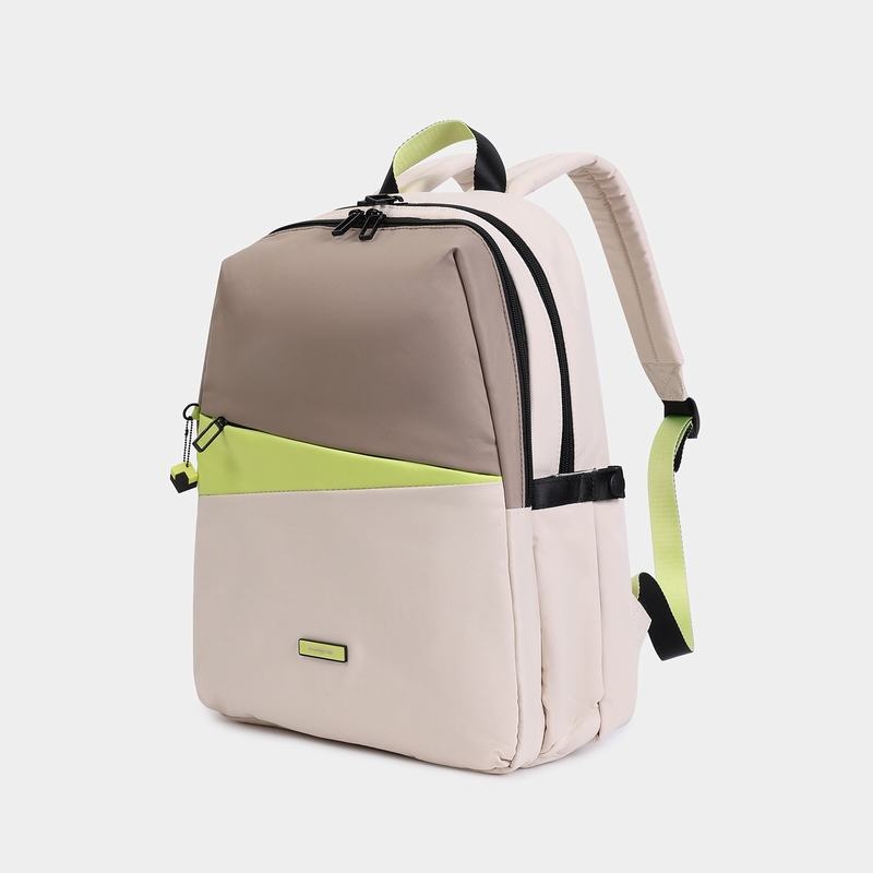 Beige Women's Hedgren Cosmos Backpacks | IAU3620MI