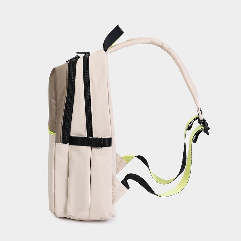 Beige Women's Hedgren Cosmos Backpacks | IAU3620MI