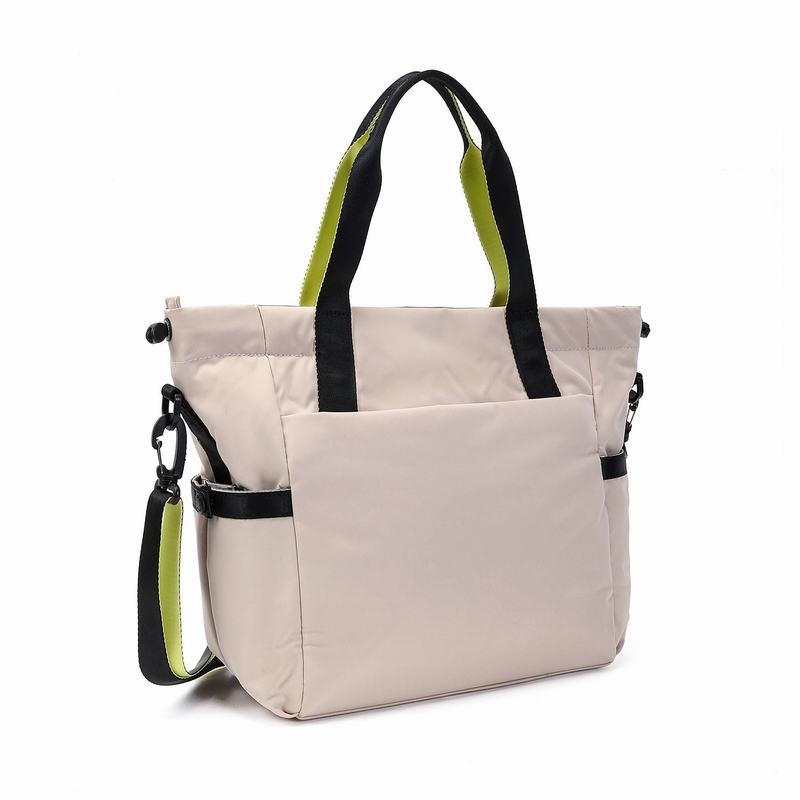 Beige Women's Hedgren Galactic Tote Bags | DEP4450CV