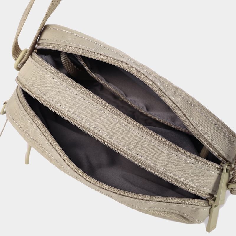 Beige Women's Hedgren Maia Crossbody Bags | VNE8915JI