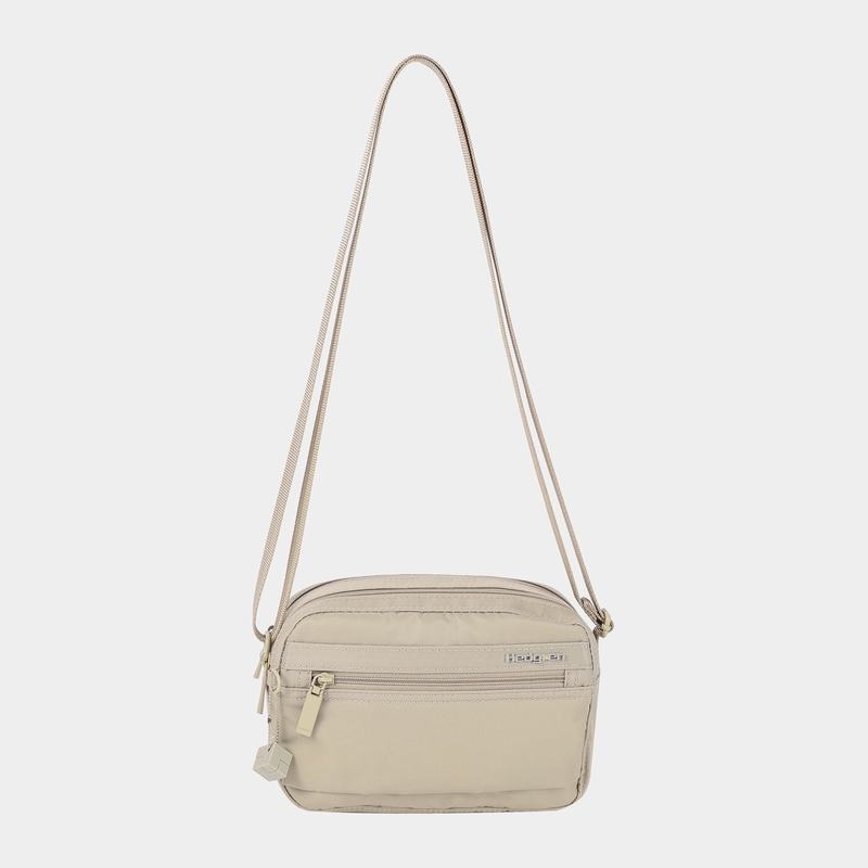 Beige Women's Hedgren Maia Crossbody Bags | VNE8915JI