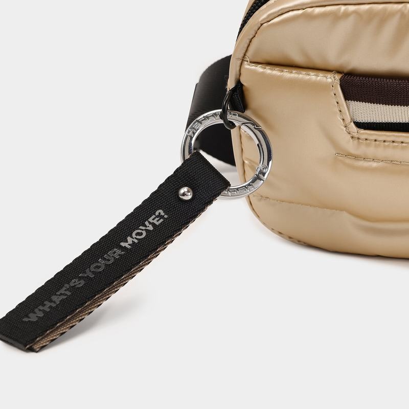 Beige Women's Hedgren Snug Belt Bags | TSK3948XC