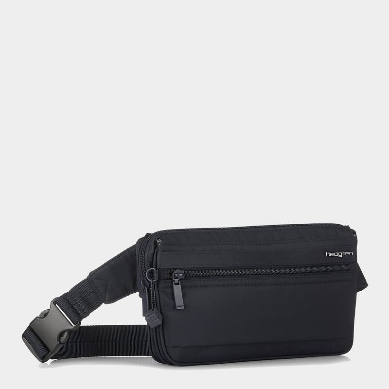 Black Women's Hedgren Asarum Belt Bags | ILK1763DN