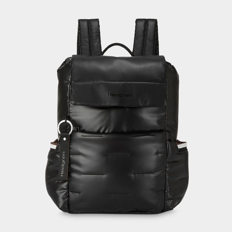 Black Women\'s Hedgren Billowy Backpacks | ADM6290SU