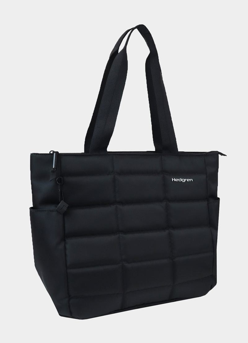 Black Women's Hedgren Camden Tote Bags | UBQ5646MQ