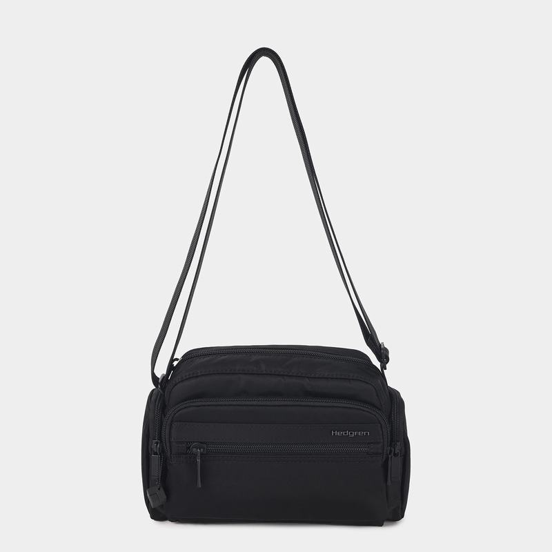 Black Women's Hedgren Emily Crossbody Bags | YFO9177TJ