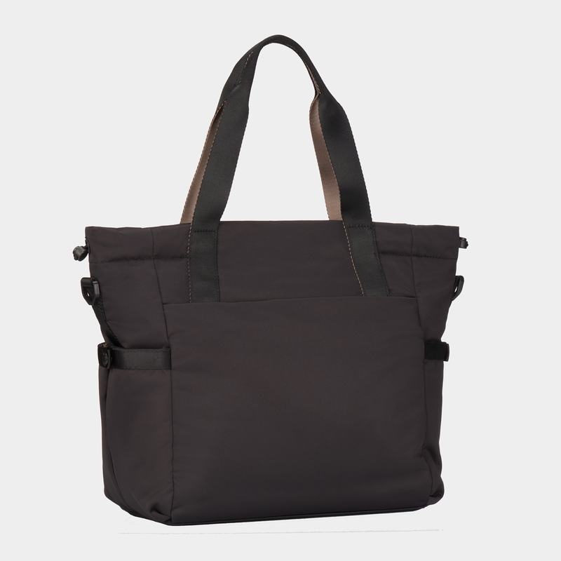 Black Women's Hedgren Galactic Tote Bags | YPB5843UW