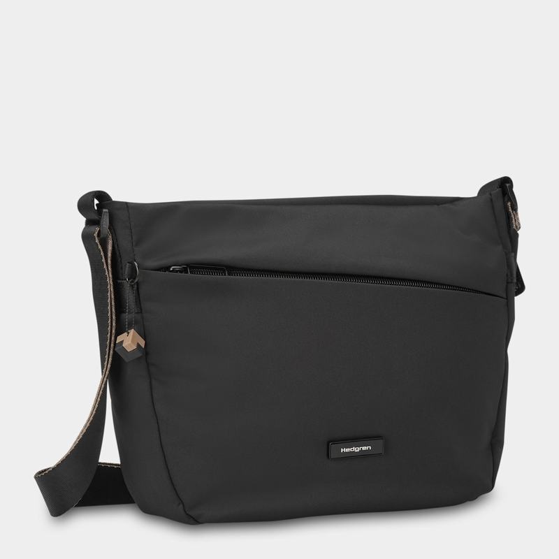 Black Women's Hedgren Gravity Crossbody Bags | SVN8490AB