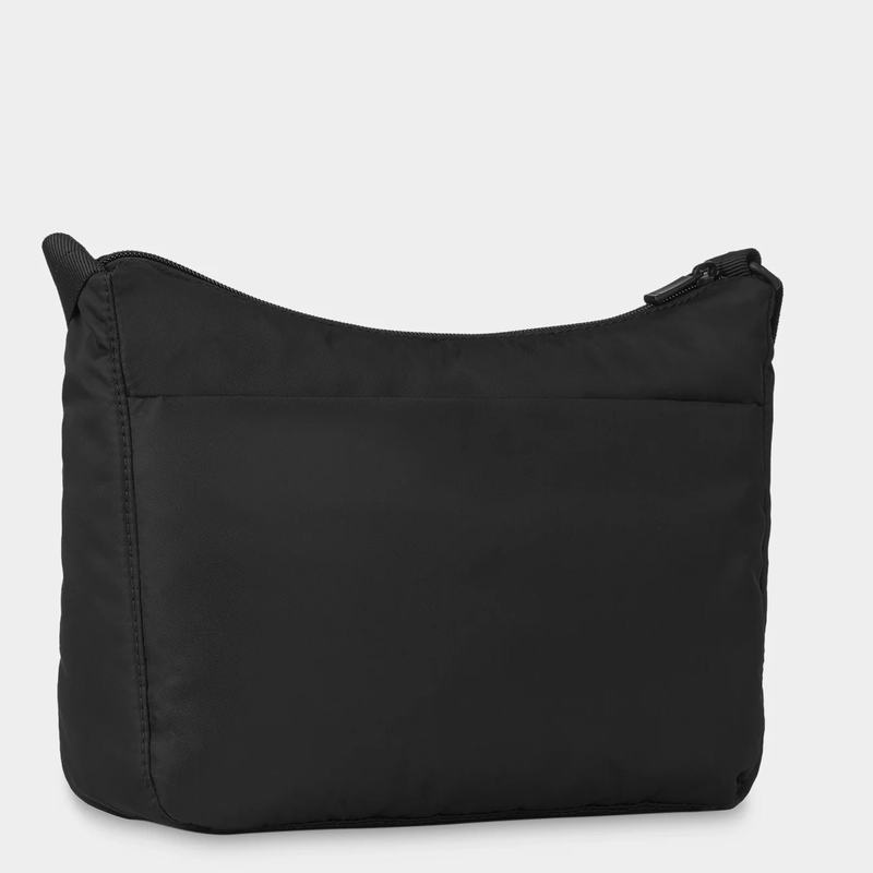 Black Women's Hedgren Harper's Rfid Shoulder Bags | UKD1336AH