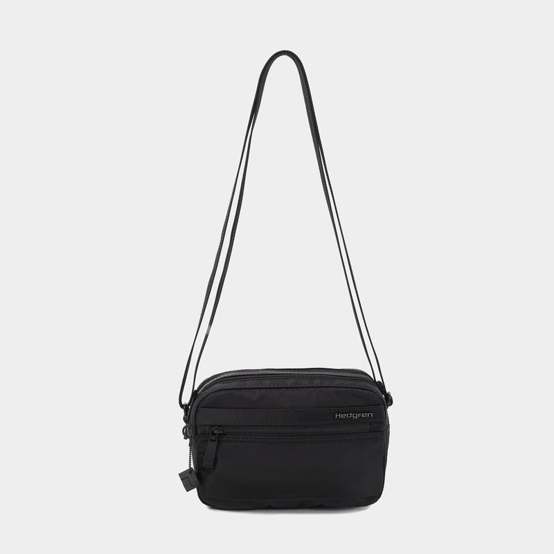 Black Women's Hedgren Maia Crossbody Bags | PEB5258NI