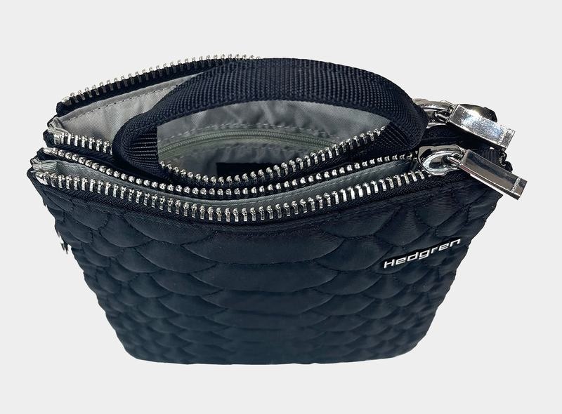 Black Women's Hedgren Nancy Crossbody Bags | UOF5222MZ