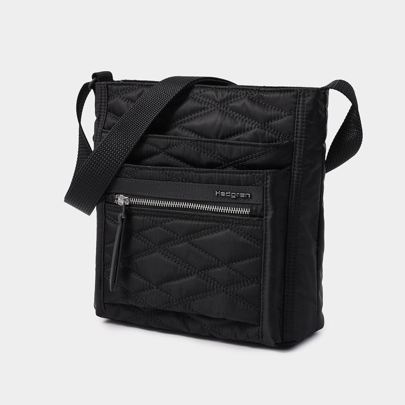 Black Women's Hedgren Orva Crossbody Bags | WXV1944XJ