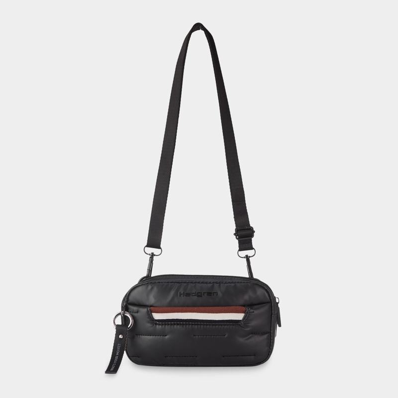 Black Women's Hedgren Snug Belt Bags | XLS9984HO