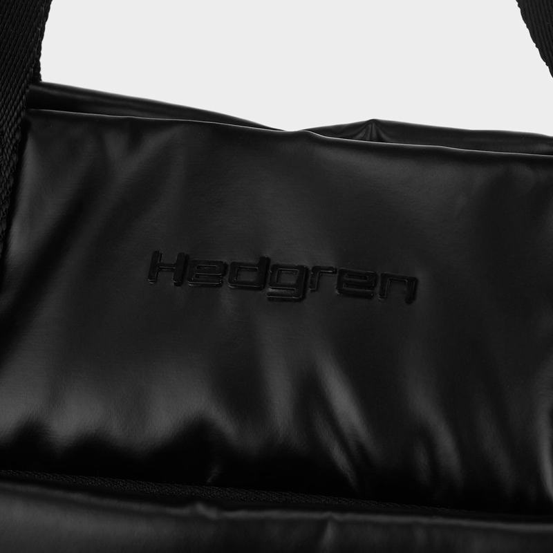 Black Women's Hedgren Softy Handbag | VUV4890WK