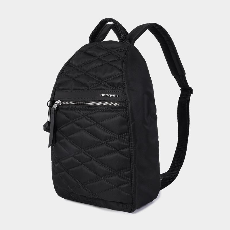 Black Women's Hedgren Vogue Backpacks | QVQ1172XX