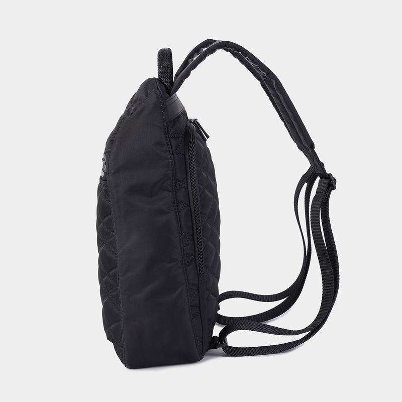 Black Women's Hedgren Vogue Large Backpacks | DRJ8299TO