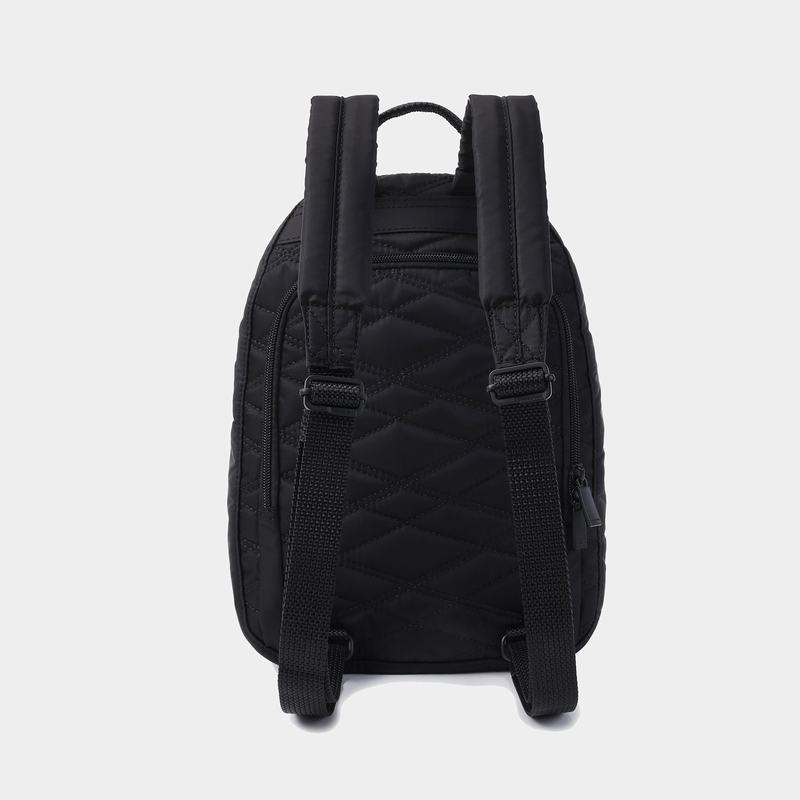 Black Women's Hedgren Vogue Rfid Backpacks | DII8961KC