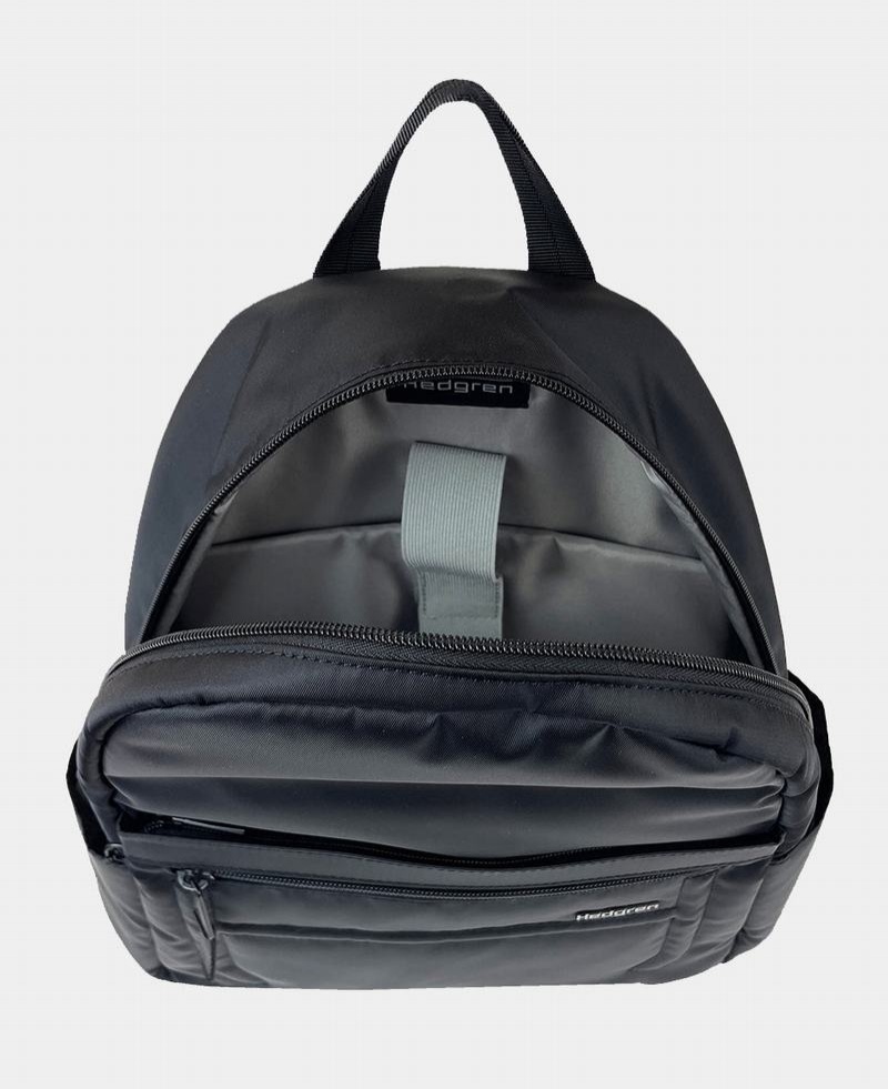 Black Women's Hedgren Windward Backpacks | JDD1330BO