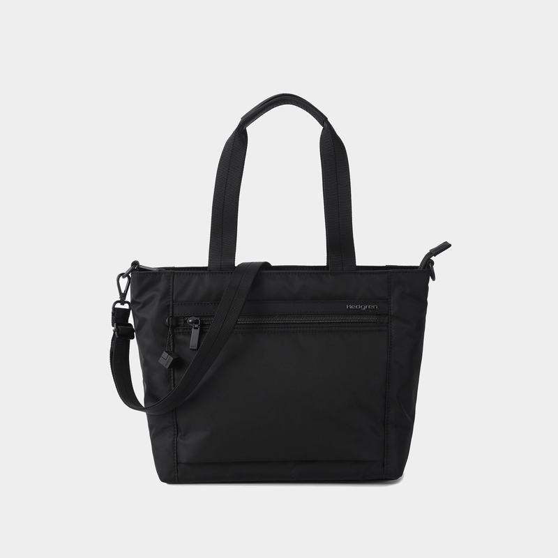 Black Women\'s Hedgren Zoe Tote Bags | LNG5814OT