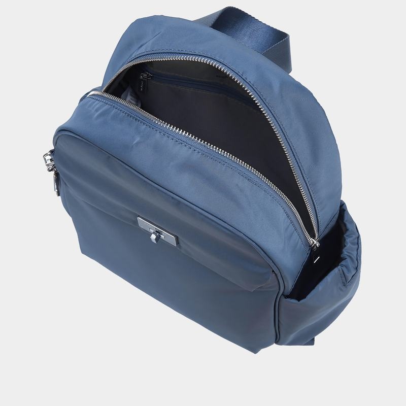 Blue Women's Hedgren Balanced Backpacks | OVY7420CB