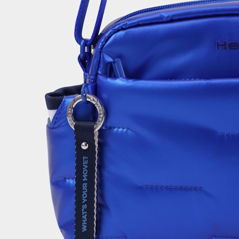 Blue Women's Hedgren Cozy Shoulder Bags | PIH195WO