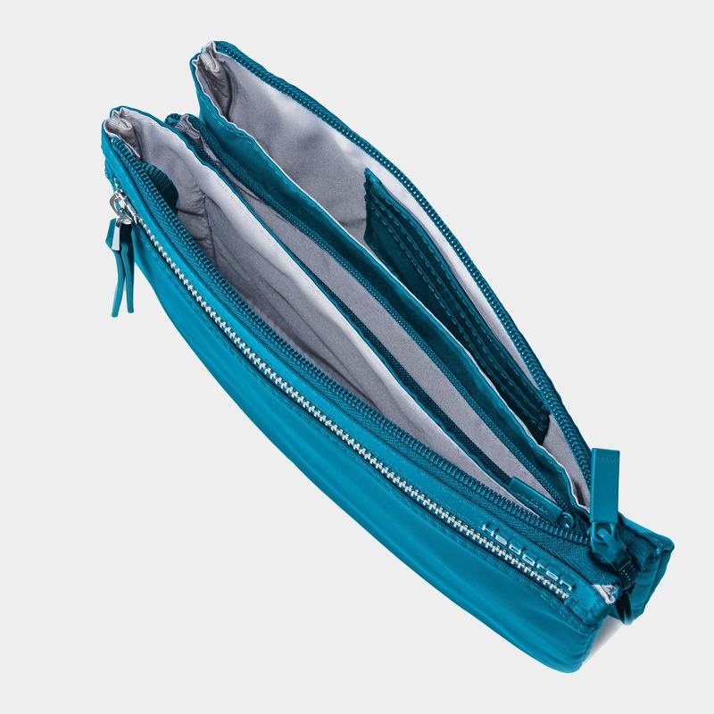 Blue Women's Hedgren Emma Crossbody Bags | VJU5445ZF