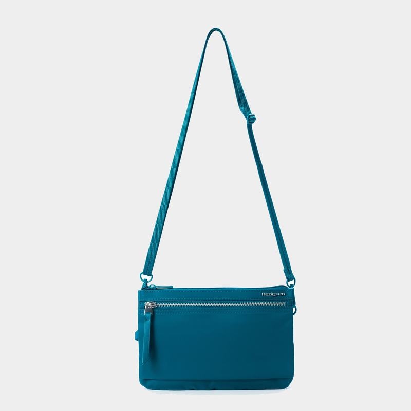 Blue Women's Hedgren Emma Crossbody Bags | VJU5445ZF